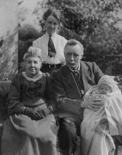 Charles H Blamires and family