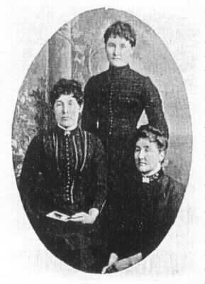 Three daughters of Robert and Kate Blaymires