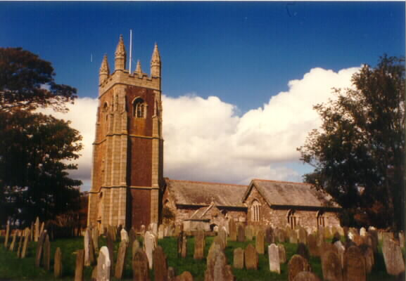 Maker Church from graveyard