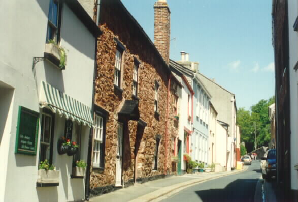 Road to Maker Church at Kingsand