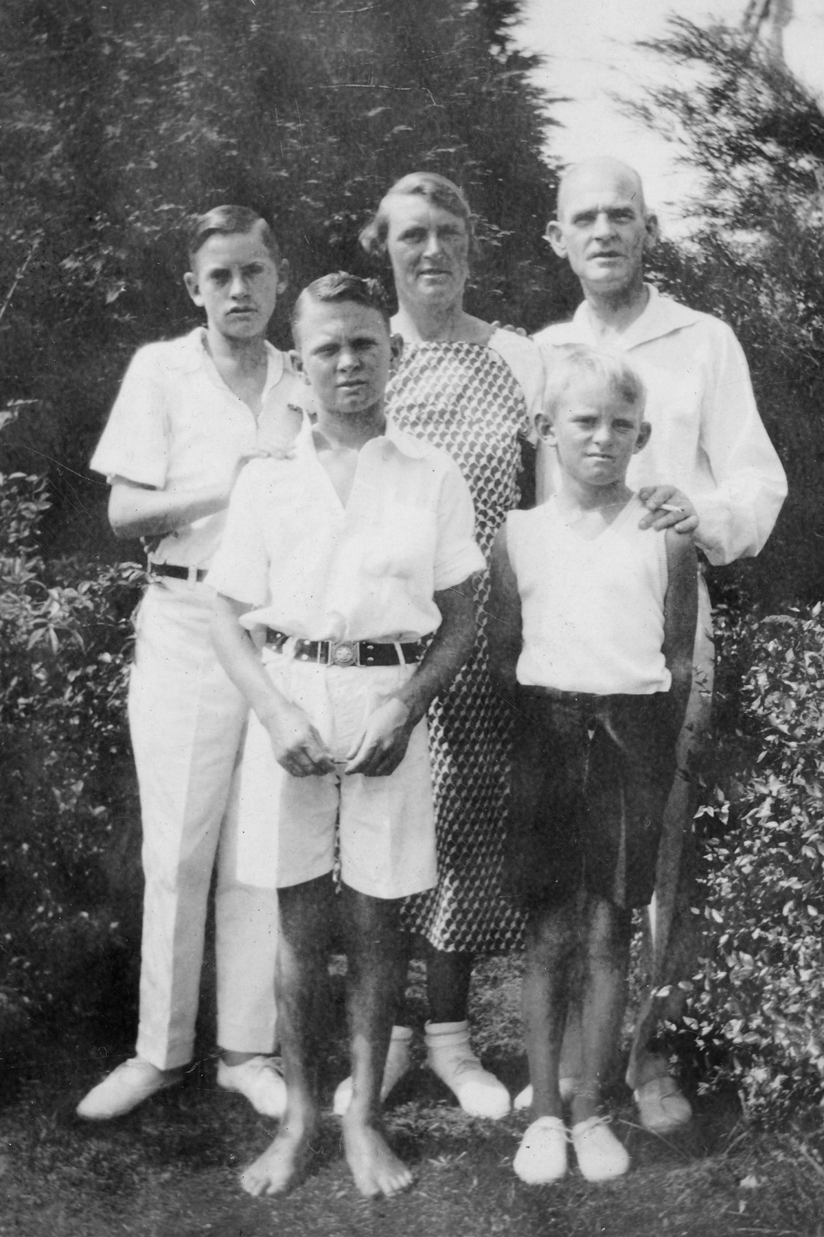 Frederick Gemming snr. and family