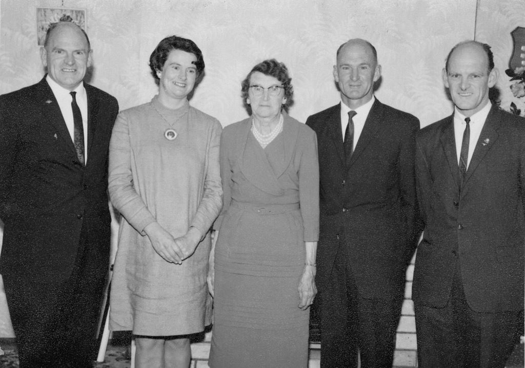 Four children of Frederick E. Gemming in 1969.