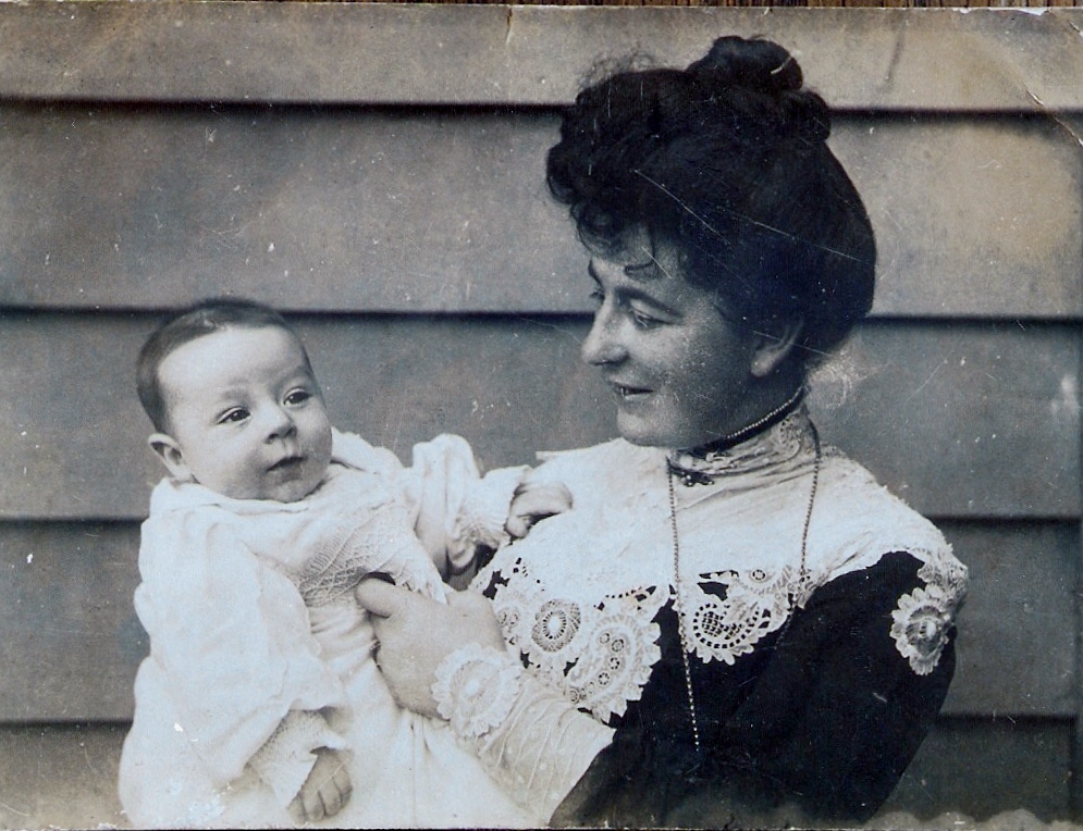 R G Hosking and his mother