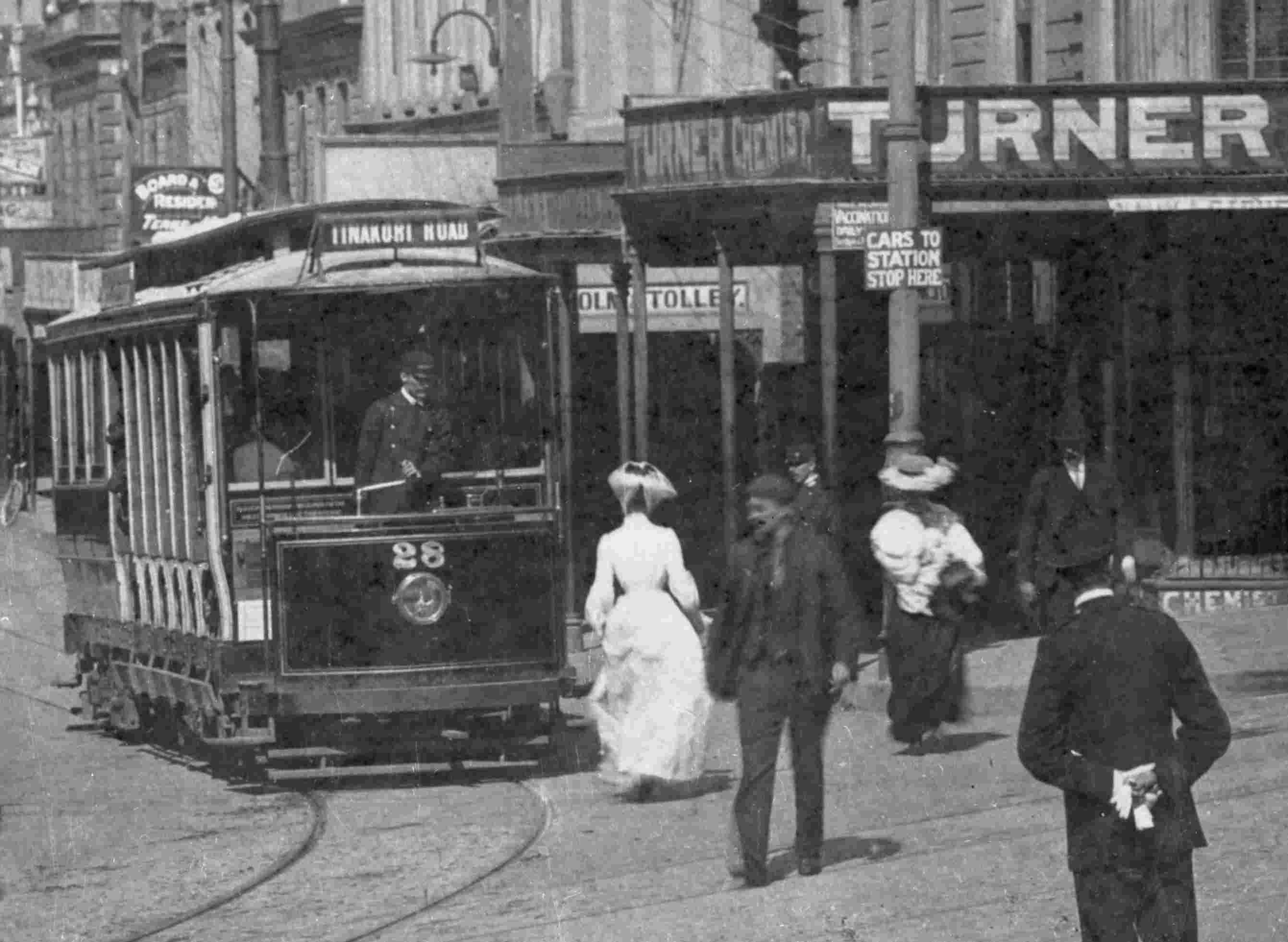 Donald Langley Turner's chemist shop Manners Street, Wellington