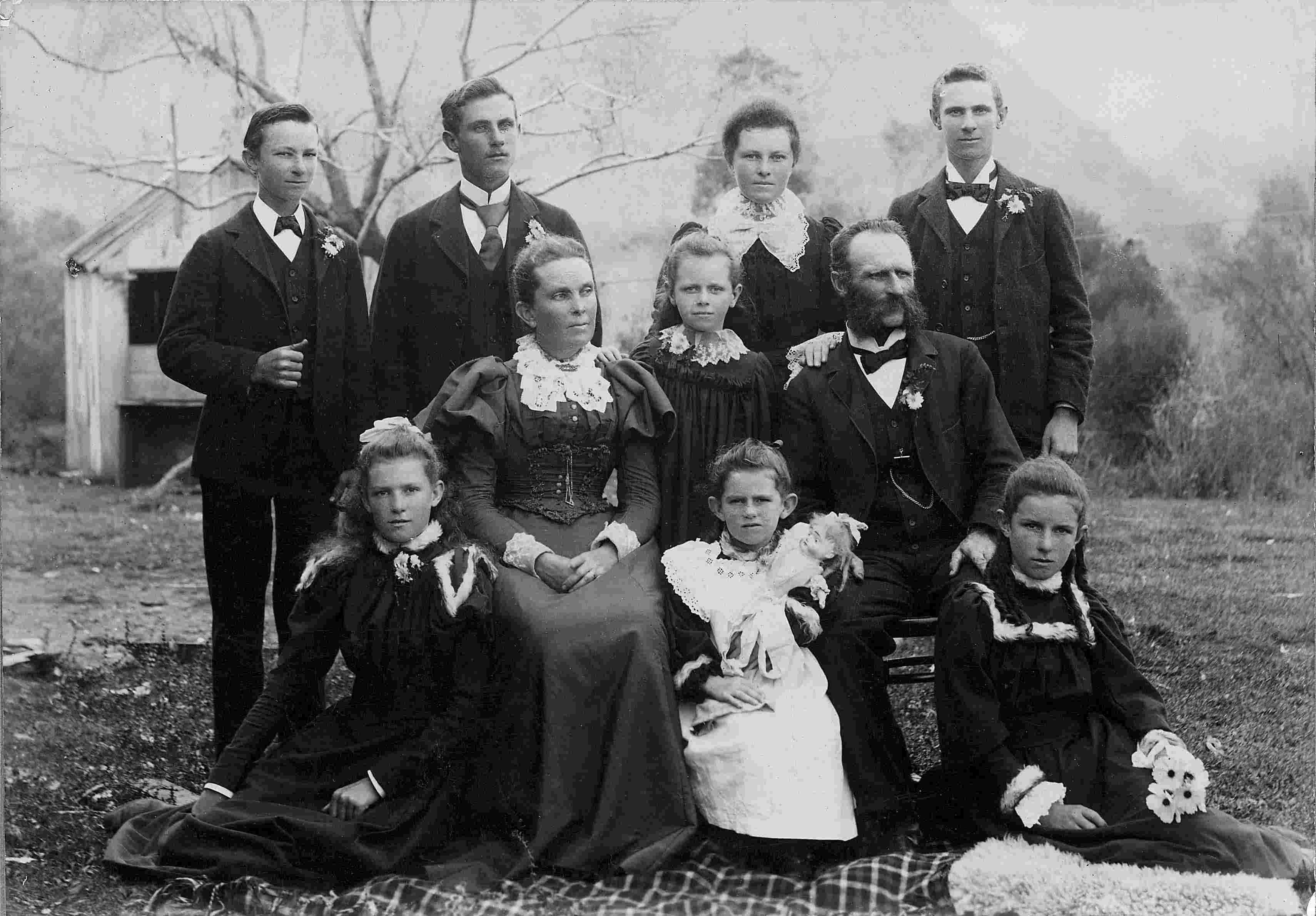 Frost family about 1900