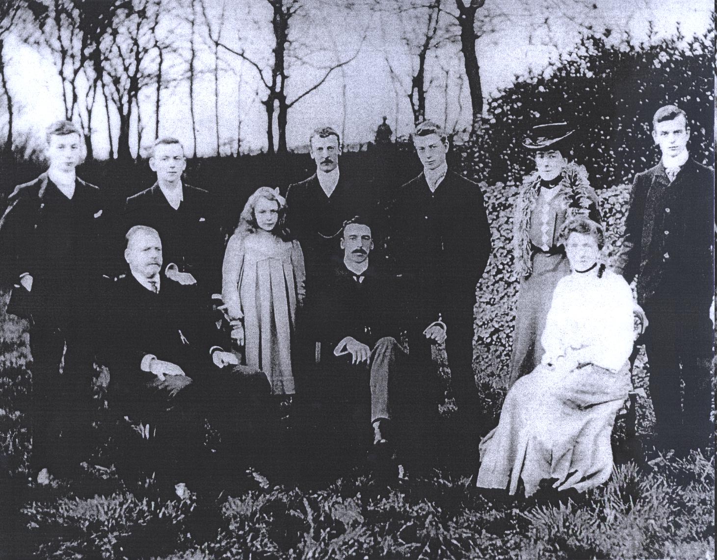 Frederick Tattersfield and family