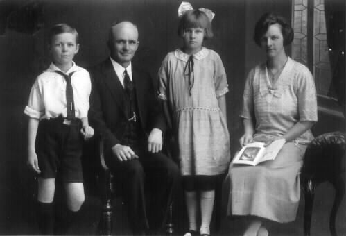 James Shaw Laurie and Trudie Turner and their two children