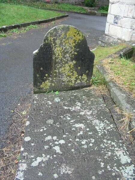 Thomas Glanvill grave