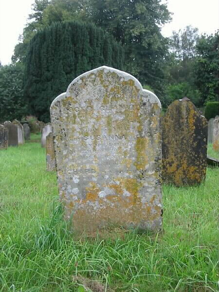 Roger Glanvill grave