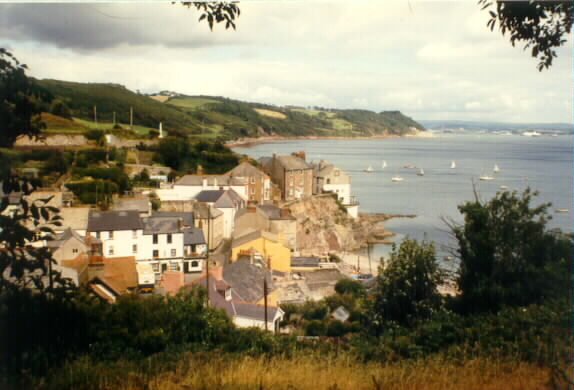 Cawsand from hill south