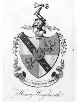 Crest of Henry Waymouth of Exeter