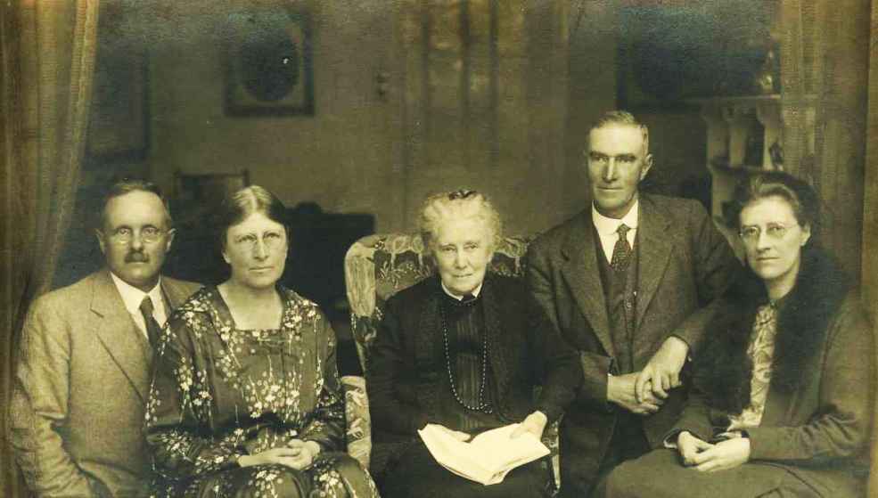 Joseph and Ella Church, Louisa, Charles and Grace